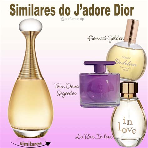 perfumes similar to j'adore dior